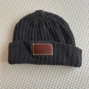 Love Your Melon Grey Knit Beanie